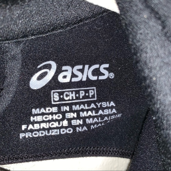 S ASICS fleece lined running top with thumb holes - Picture 3 of 5